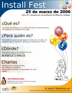 flisol 2006 poster